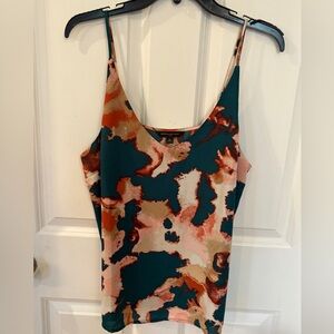 Banana Republic Teal Luster Camisole